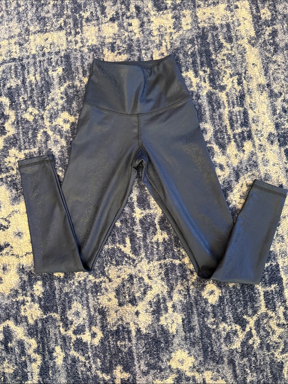 High-Waist Black Women's Active Leggings